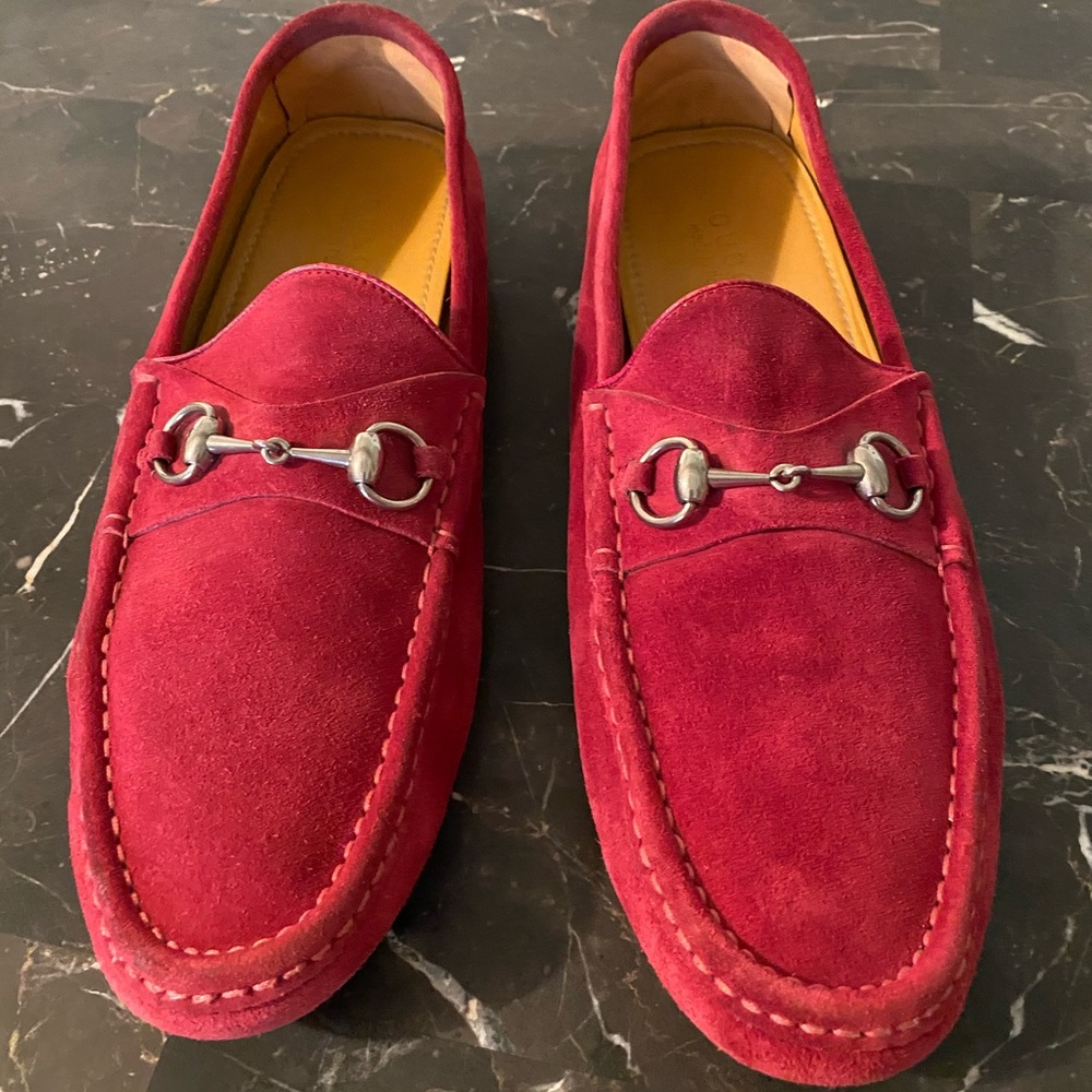 Gucci loafers - suede
